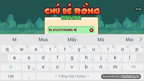 Cho acc ngọc rồng mật khẩu không đổi được