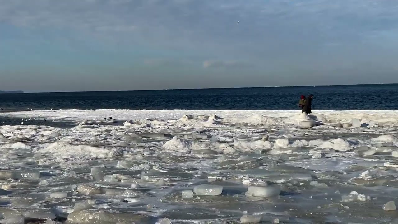 Świnoujście - Zimowy Bałtyk