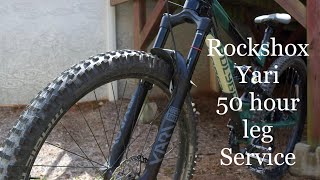 Rockshox yari service discount