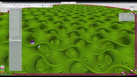 Vent cover with exposed gyroid infill by CraftWare Pro