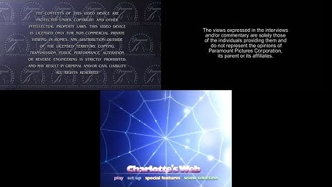 Paramount Warning Screen/The Views Expressed Screen/DVD Menu (widescreen) Again