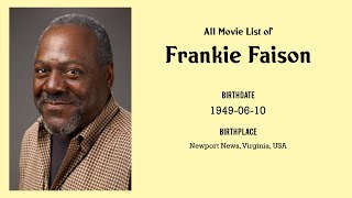 Frankie Faison Movies list Frankie Faison| Filmography of Frankie Faison