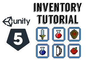Unity 5 - Inventory System - (Cleaning Up a little)