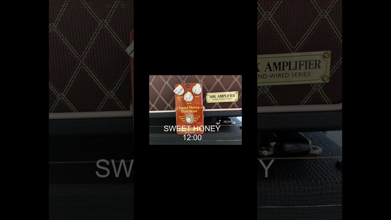 Sweet Honey + VOX AC30HWRH/V212HWR - YouTube
