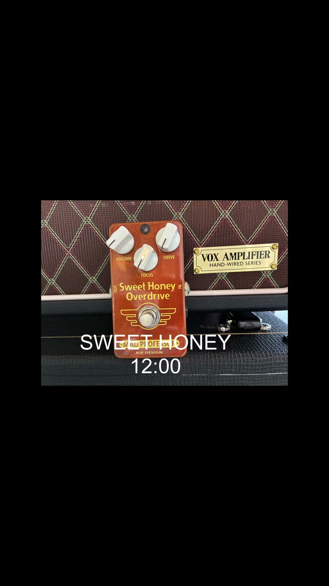 Sweet Honey + VOX AC30HWRH/V212HWR - YouTube