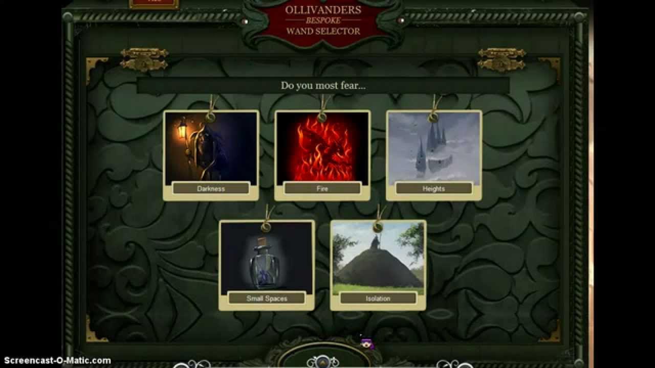 Pottermore Wand Quiz YouTube