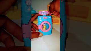 MINI WASHER MACHINE #asmr #toys #satisfying