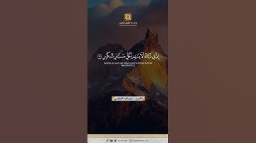 ألم تر أن الفلك تجري في البحر بنعمة الله ليريكم من آياته - عبدالله القرافي