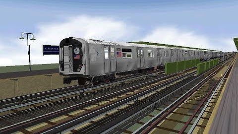 OpenBVE HD Showcase: New R153 With Animated Trucks By PuertoRican88, Blue18, ETC.