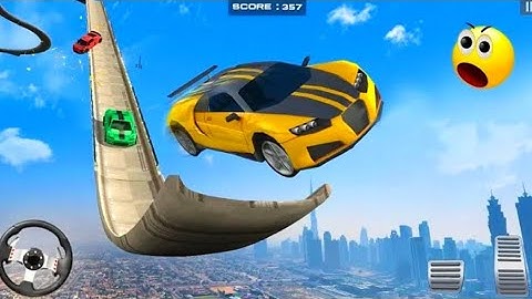MEGA RAMP CAR JUMPING - Walkthrough Gameplay Part 5 - INTRO (Android)