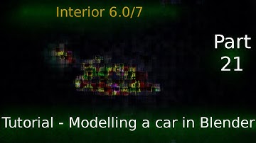 Tutorial - Model BMW M3 Coupe E92 in Blender | Part 21