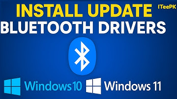 How to Install or Update Bluetooth Drivers on Windows 10 & 11 | Intel Bluetooth Driver Tutorial