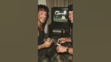 The only way to play Contra #retrogaming #contra #gaming #videogames