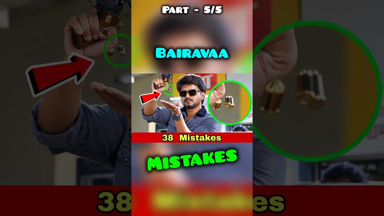 Bairavaa Movie Mistakes | Part 5 | Tamil Full Movie Analysis