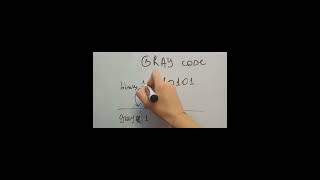 how to convert binary to gray code (gray code to binary)