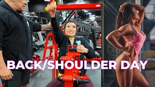 Shredding for Success: Inside a Competitive Bodybuilder's Back Day!