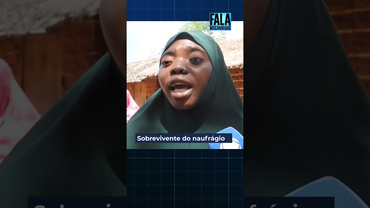 SOBREVIVENTE DO NAUFRÁGIO NA ILHA DE MOÇAMBIQUE