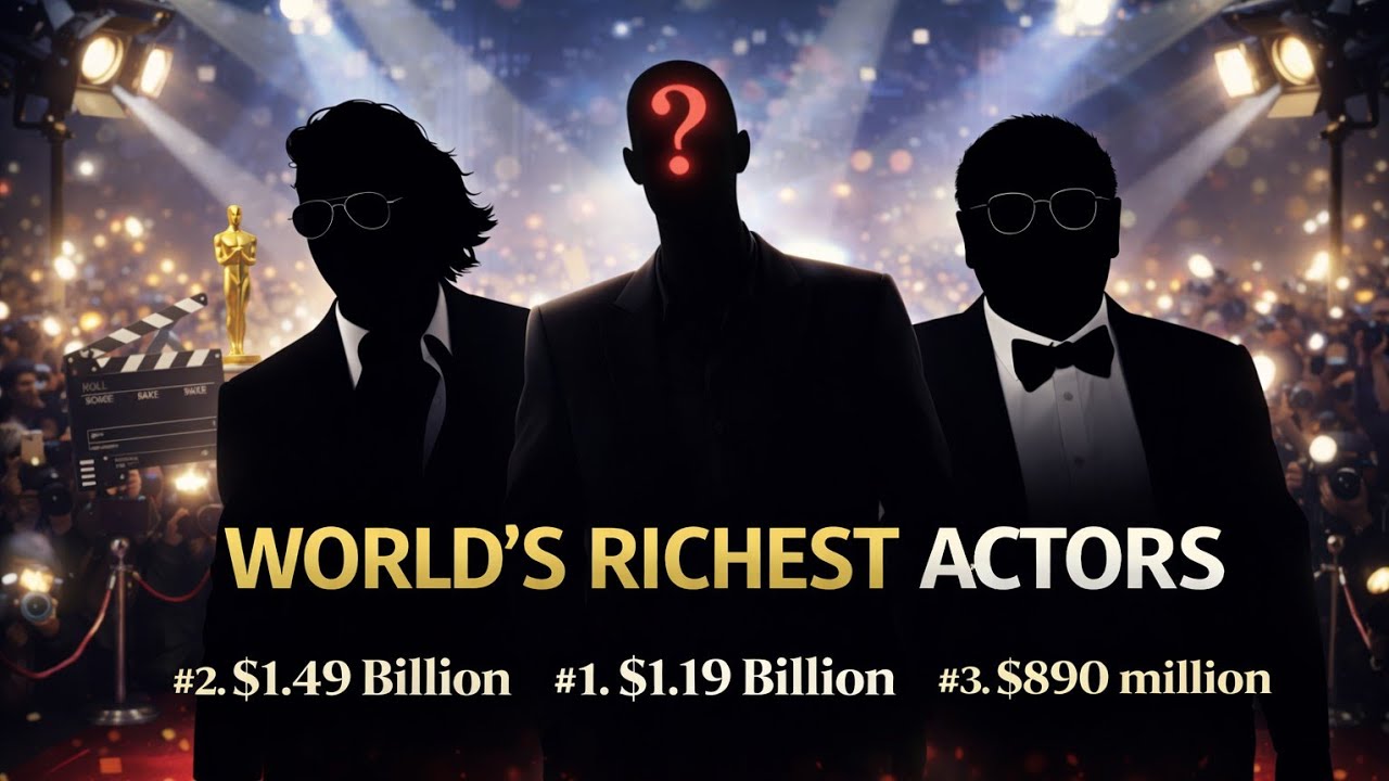 TOP 10 WORLD'S RICHEST ACTORS (Jan 2026)
