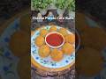 Crispy cheese potato corn balls recipe #shorts #recipe #potato #snacks #viral #trending #shortsfeed