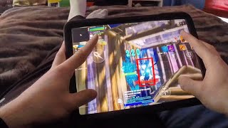 Fortnite Mobile but with Aimbot (POV)