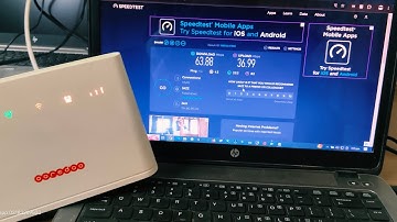 Huawei B310 150mbps  router speed test and review with external 30dbi antenna