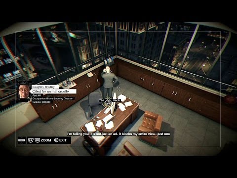 Watch Dogs - Open Your World: cTOS HQ Hack Bradley Caughlin's Laptop Give Clara Aceess Upload Virus