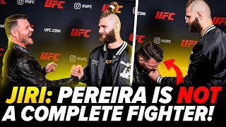 BISPING interviews Jiri Prochazka: Alex Pereira is NOT a Complete Fighter | UFC 295 interview