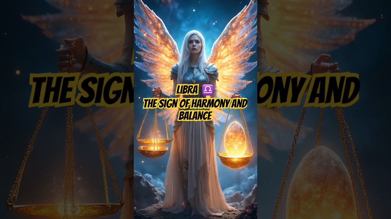 Libra ♎, the sign of harmony and balance  