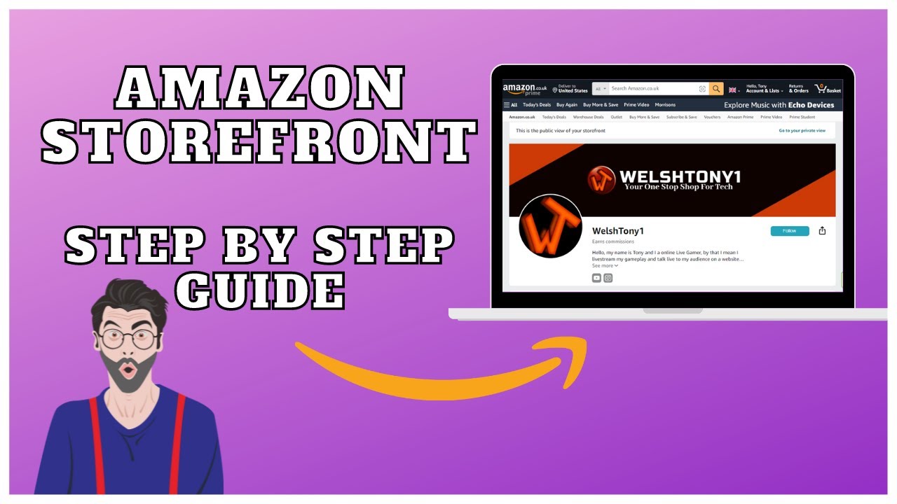 Amazon Storefront Tutorial | How to make money on Amazon - YouTube