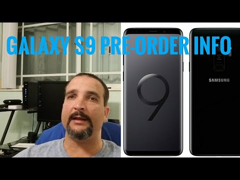 Galaxy S9 Pre-order Info