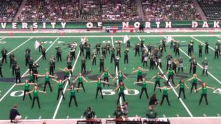 UND Dance Team Halftime Show 9-1-2011
