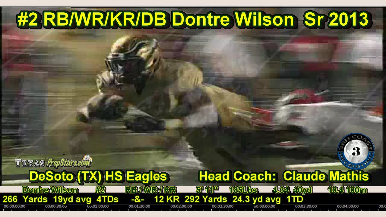 3rd Coast Ballers - #2 Dontre Wilson - 2012 Senior Highlights