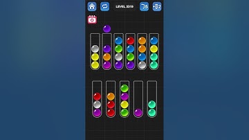 Ball Sort Puzzle by Guru Game: Levels 3316, 3317, 3318, 3319, 3320