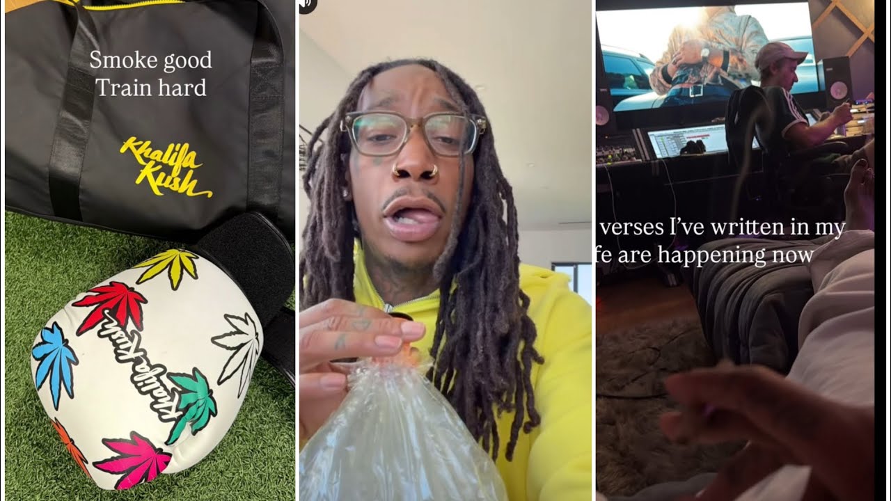 Wiz Khalifa Say Girls Want Men Who Steal From Them, Crashes Cars & talks Writing Songs in his Sleep 