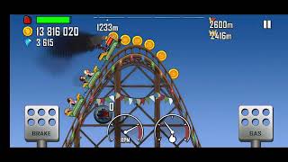 HILL CLIMB RACING KIDDIE EXPRESS ROLLER COASTER NEW RECORD MADE FINGER SOFT screenshot 5
