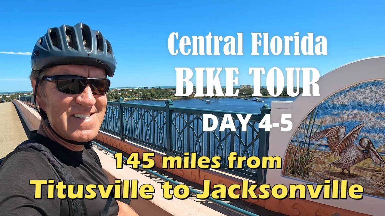 Central Florida Bike Tour Titusville to Jacksonville by the A1A Scenic Coastal Highway YouTube