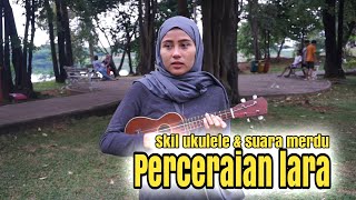Divorce of busker Wulan Lara reveals her true voice and this is how she plays the ukulele