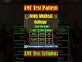 AMC Medical Cadet Initial Test Pattern & Syllabus 2026 | AMC Test Ki Tyari Kaise Karein?
