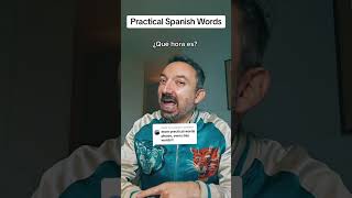 Looking to be practical in conversations? Here's a list of practical Spanish words!