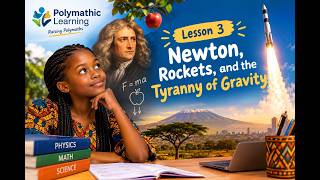 Details Space Science Lesson 3 | Newton, Rockets & the Tyranny of Gravity | Polymathic Learning Update