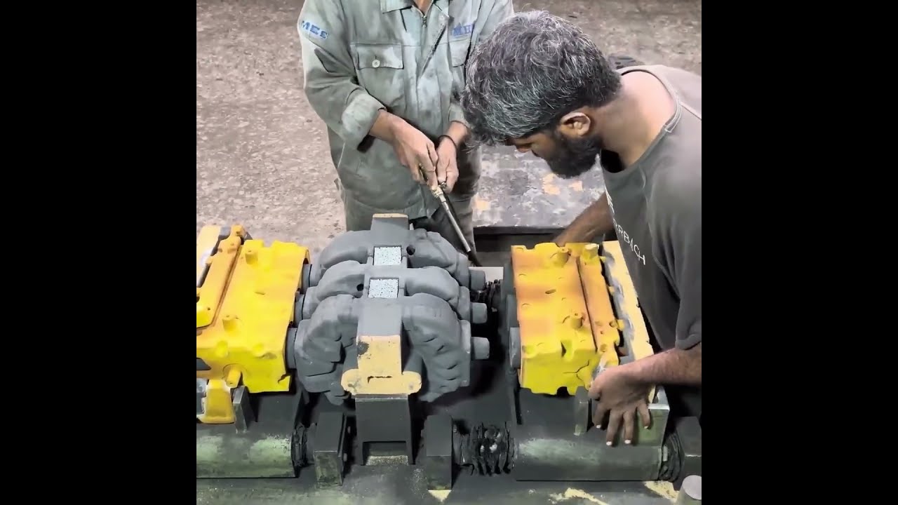 Incredible Engine Block Manufacturing – From Molten Metal to Precision Powerhouse
