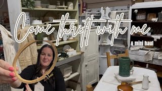 COME THRIFT WITH ME | Shopping for primitive home decor