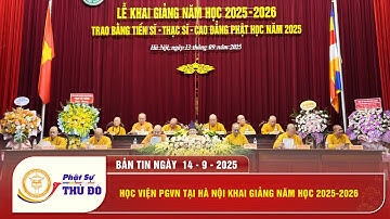 Học viện Phật Giáo Việt Nam tại Hà Nội khai giảng năm học 2025-2026 │ Phật Sự Thủ Đô