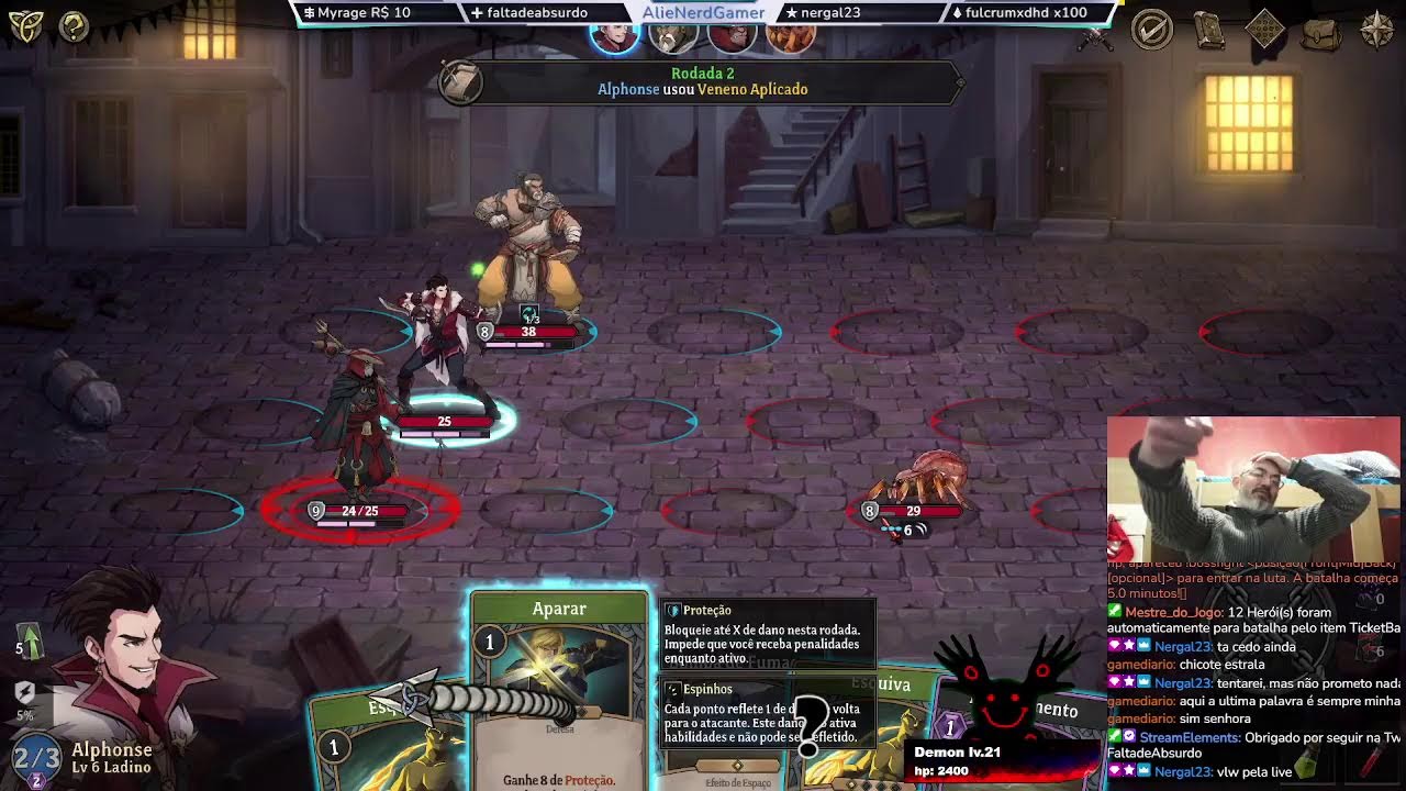 Jogando Gordian Quest #2 [PT-BR/ENG] - Patrocinado por Coconut Island Games