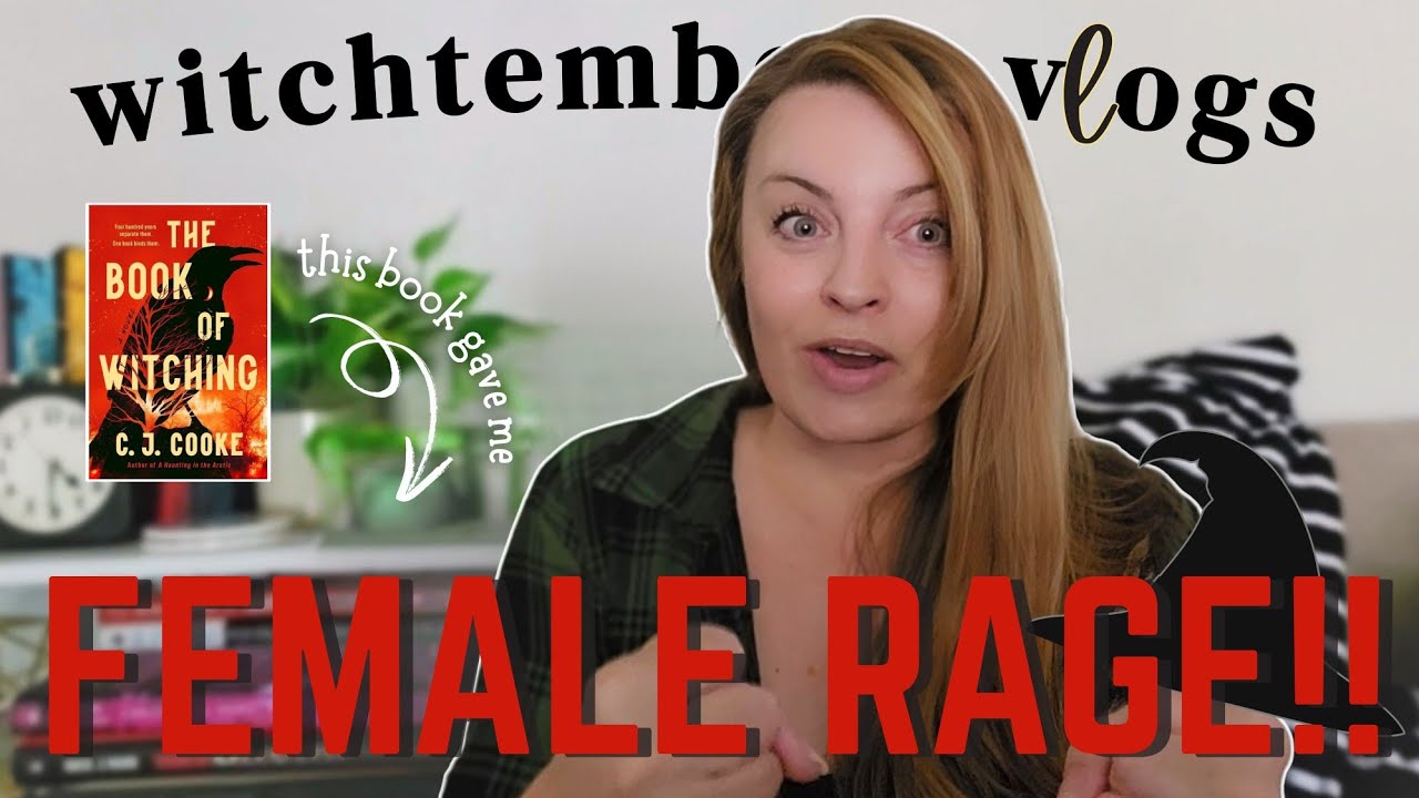 🔥This book gave me FEMALE RAGE!!💥WITCHtember VLOG 4 | Books & Brew 