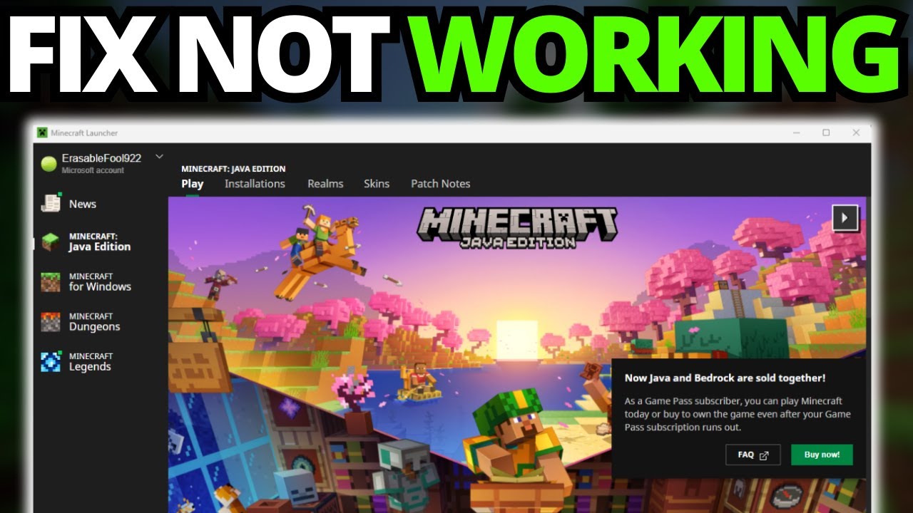 Minecraft Launcher Troubleshooting FAQ