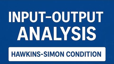 Exercise 3.6 | Hawkins-Simon Condition | BBA BBM 2nd Sem| **QN 1 TO 3** 