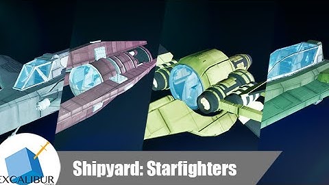 Shipyard: Starfighters (Modular Spaceships for Unreal Engine)
