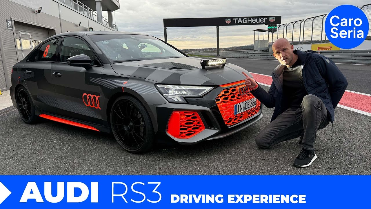 Audi RS3 Driving Experience, czyli uczę się jeździć! (TEST PL/ENG 4K) | CaroSeria