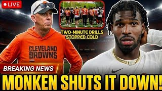 Monken Shut Down Browns Two-Minute Drills After Shocking Pre-Snap Penalties!